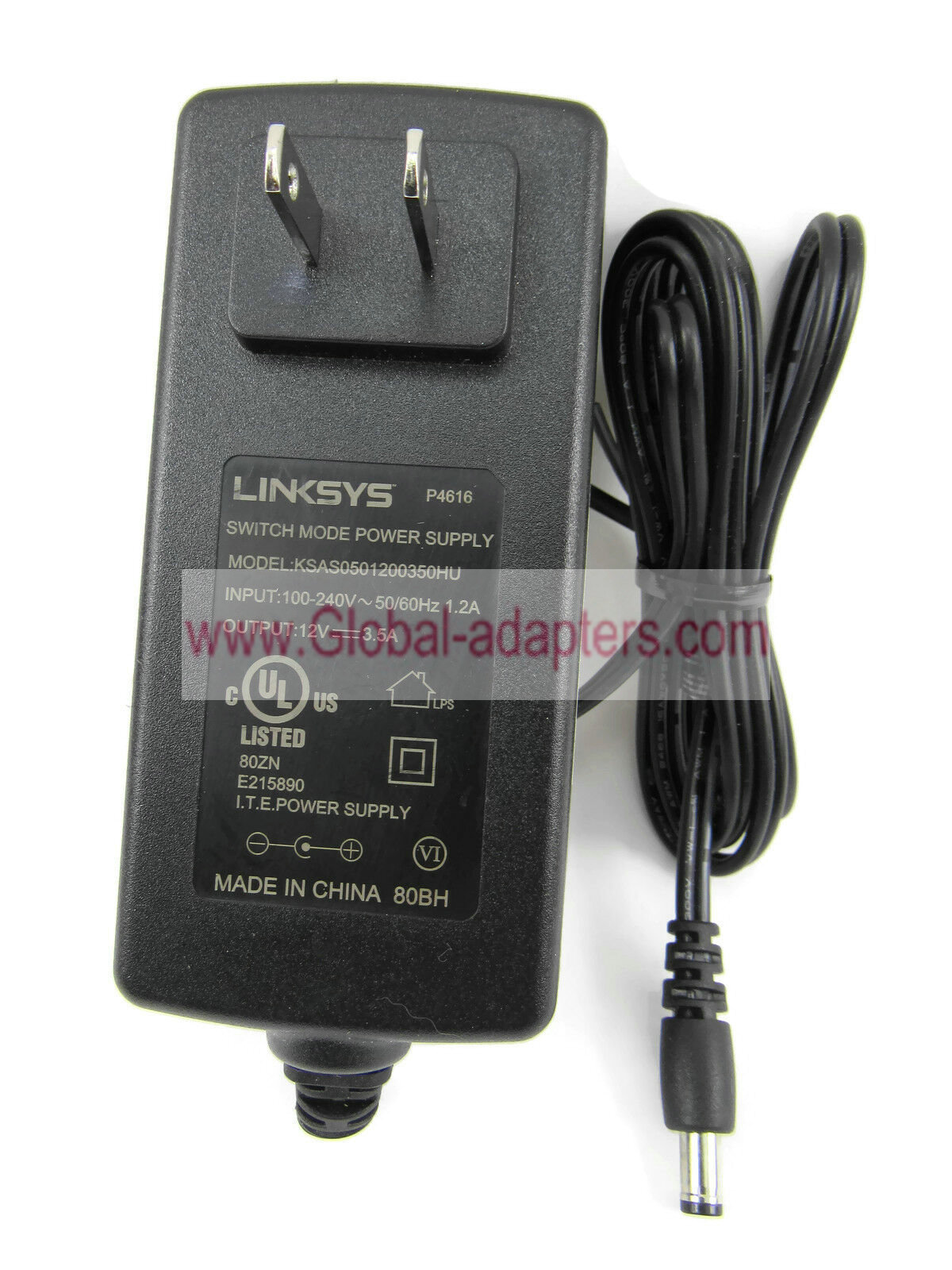 New Linksys KSAS0501200350HU Switch Mode Power Adapter 2103-30103502R 12V 3.5A ac charger New